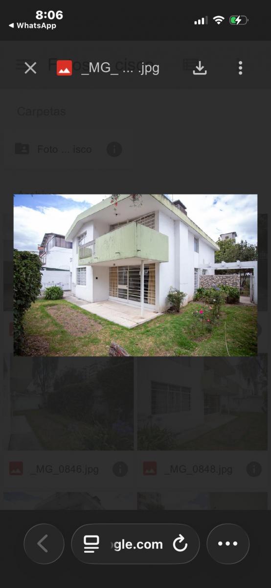 Vendo Casa Calle San Francisco y Manuel Echeverría, Ideal Para Construir Edificio Da Para 6 Pisos — imagen 3