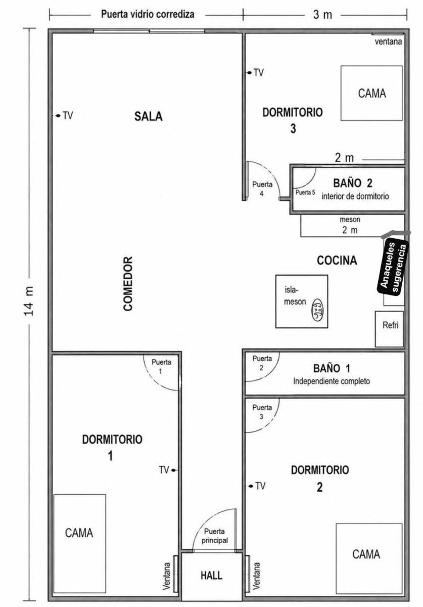 Venta Casa 3 Dorm. - Manglaralto A. Quintana — imagen 5