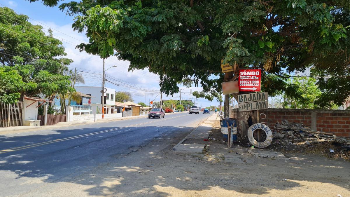 Terreno Esquinero 1476 m² Playas Km 5.8 Via a Data, Guayas — imagen 3