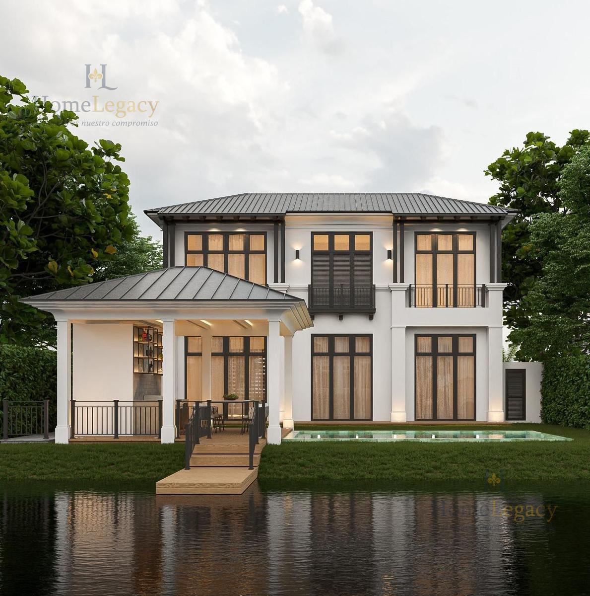 Venta de Casa de Lujo con Vista Al Lago, Piscina y 4 Garajes en Samborondón Am, Guayas — imagen 8