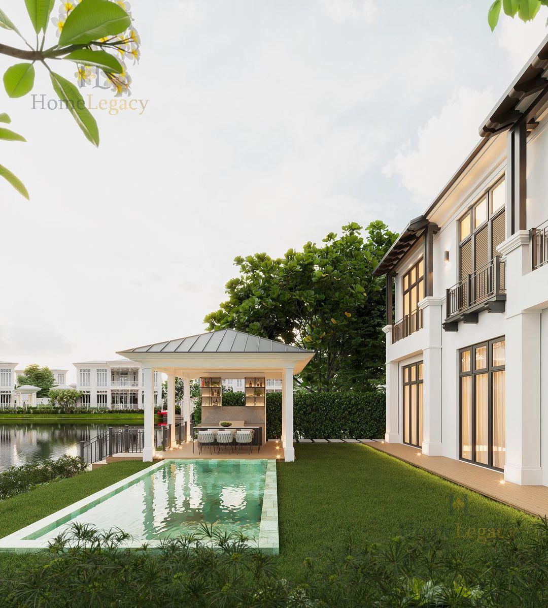 Venta de Casa en Aires de Batán Samborondón con Piscina Am, Guayas — imagen 9