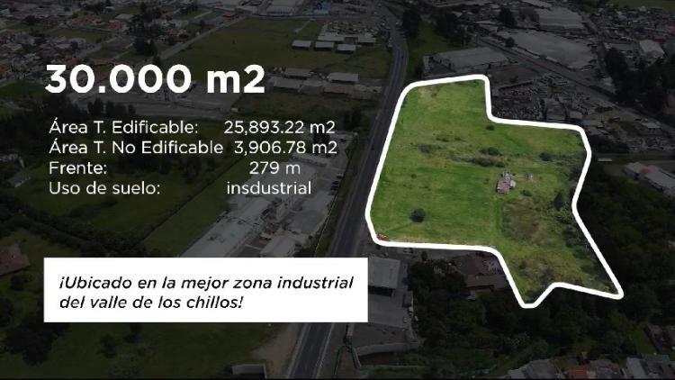 En Venta 29.800 m² de Terreno Industrial en Sangolqui - Rumiñahui - Quito - K. Aguirre — imagen 5