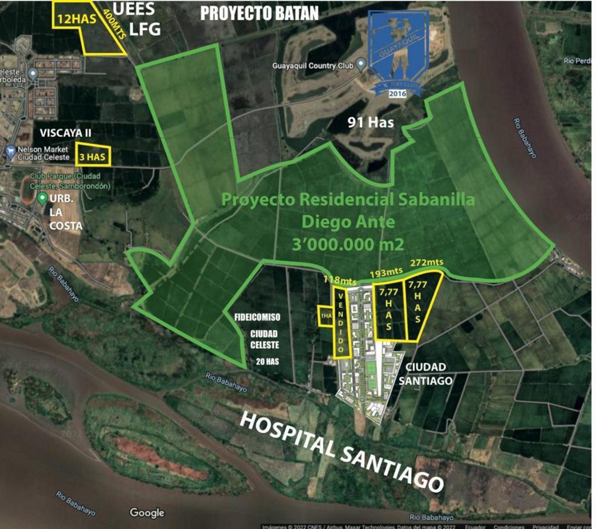 Se Vende Macrolote Vía C. Celeste Cerca Al Country m. Espinosa, Guayas — imagen 5