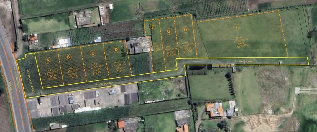 Terrenos de 1310 m² Belisario Quevedo. Usd 50 C m², Cotopaxi — imagen 5
