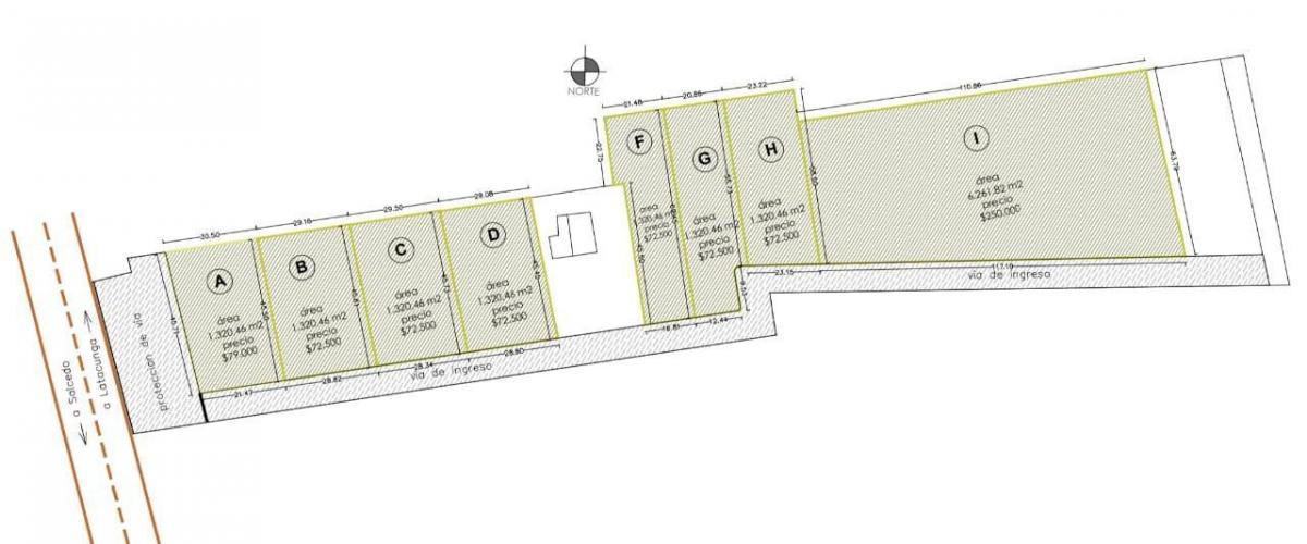 Terrenos de 1310 m² Belisario Quevedo. Usd 50 C m², Cotopaxi — imagen 4