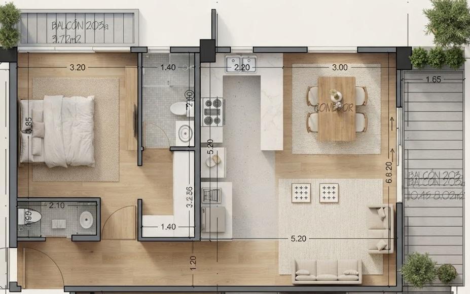 Allèe 25 Living - Suites y Apartamentos — imagen 7