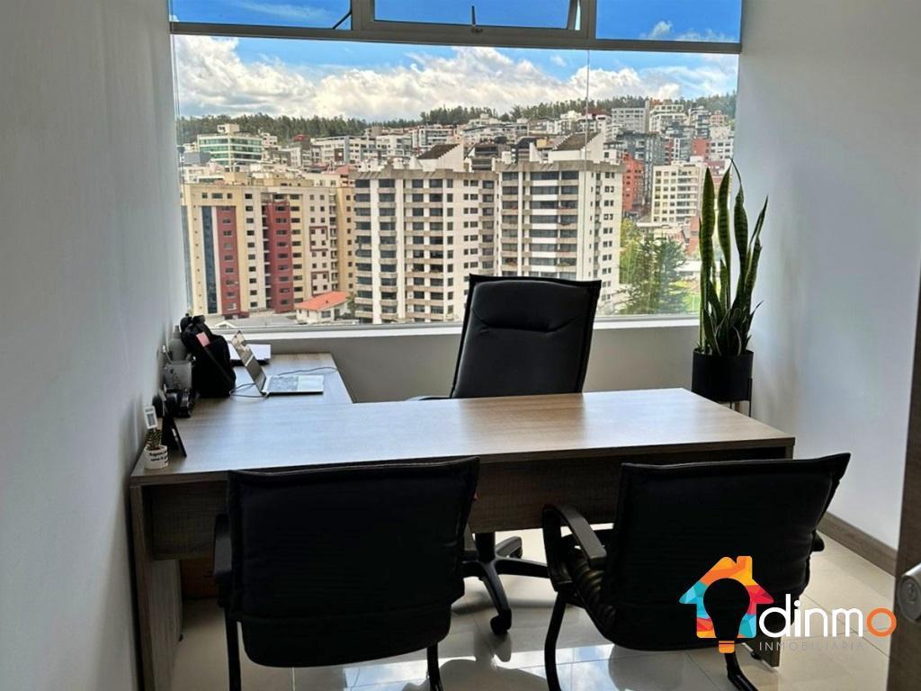 Vendo Oficina Esquinera Quito La Carolina / Vista de Lujo — imagen 5