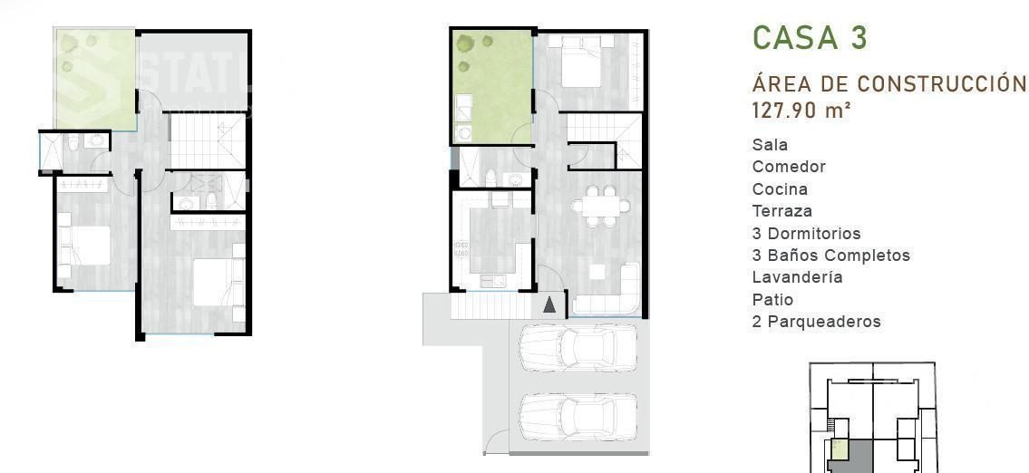 Vendo Casa a Estrenar con Dormitorio en Planta Baja - Cashapamba — imagen 3
