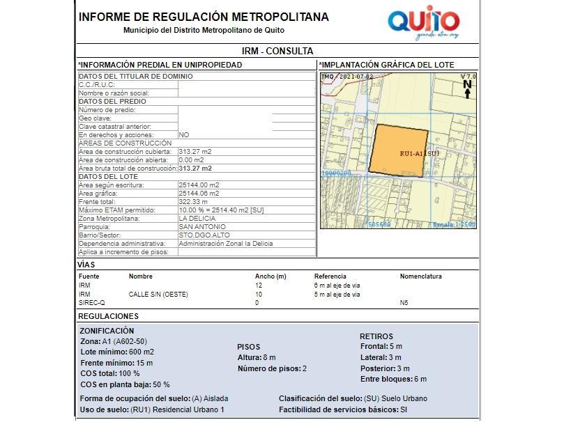 Terreno 25.000 m² Constructores Vivienda Vip Interes Popular — imagen 10