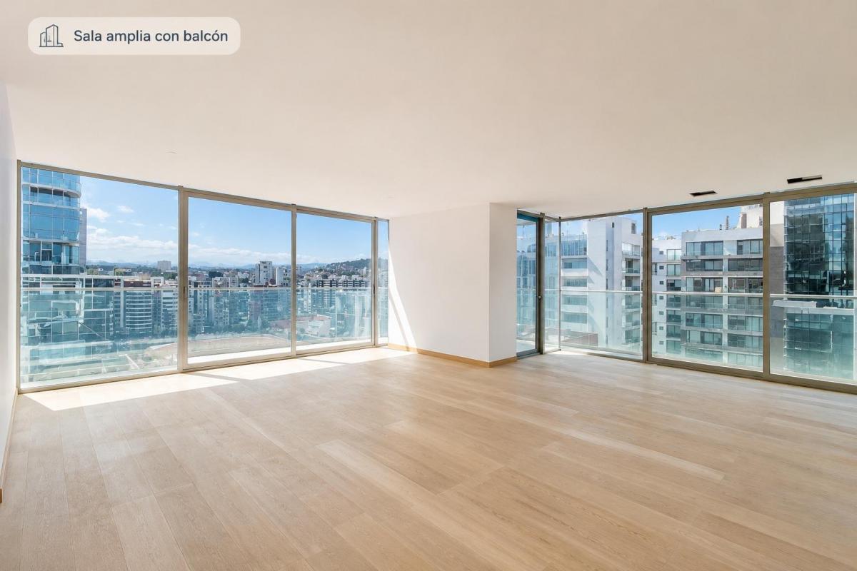 Departamento de Lujo en Venta en Quito, La Carolina Edificio Qanvas — imagen 10