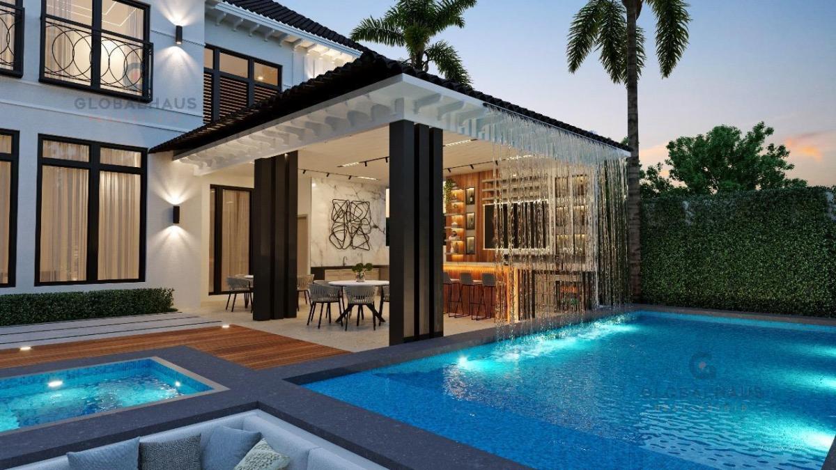 Venta de Casa en Proyecto en Lagos de Batan, 5 Habitaciones, Piscina, Samborondon m. C, Guayas — imagen 6