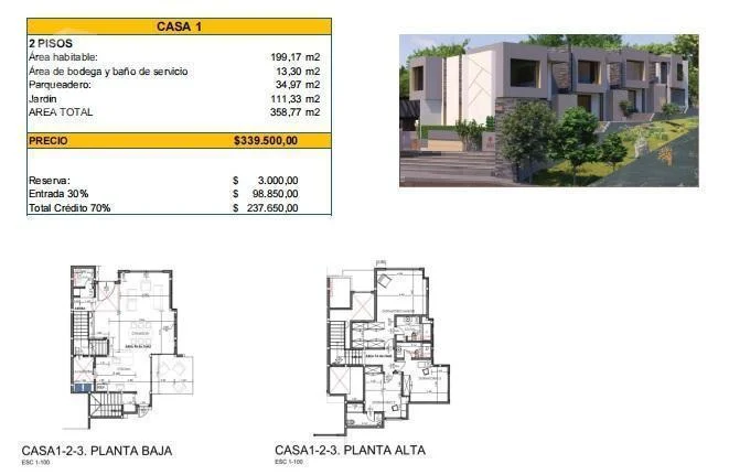 Yanazarapata - Cumbayá, en Venta Casa No. 1, por Estrenar de 212 m² Más Jardin y 2 Garajes — imagen 6