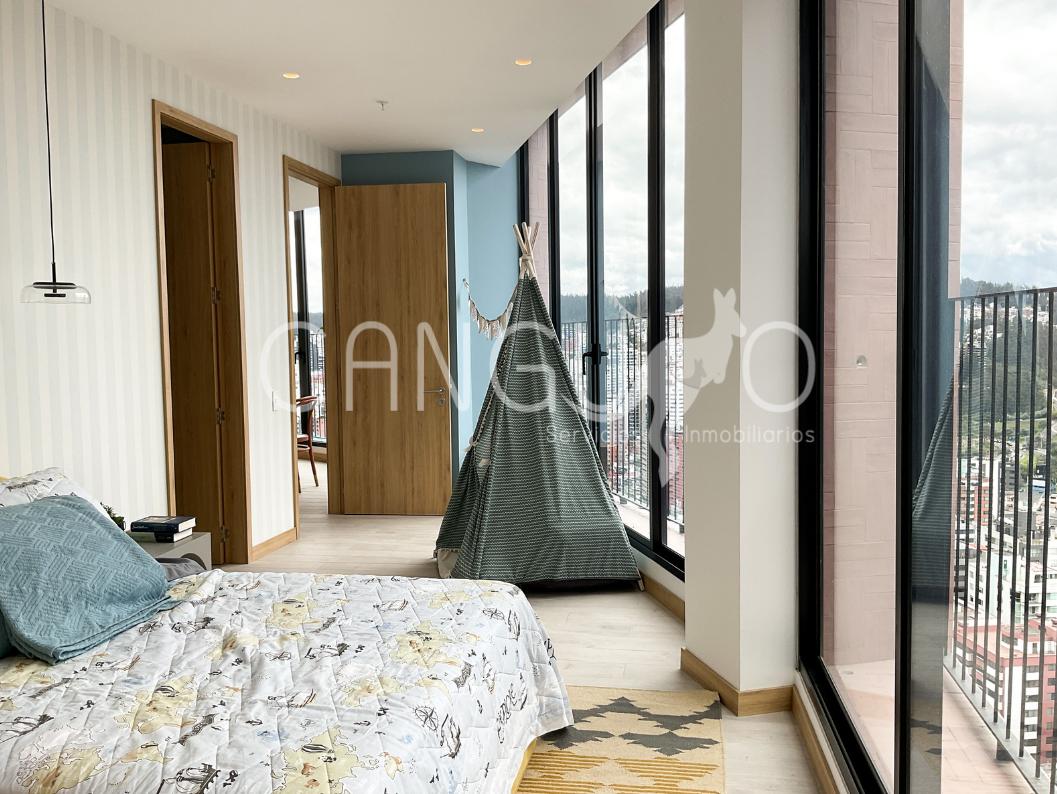Departamento 3 Dorm. Parque La Carolina Quito — imagen 3