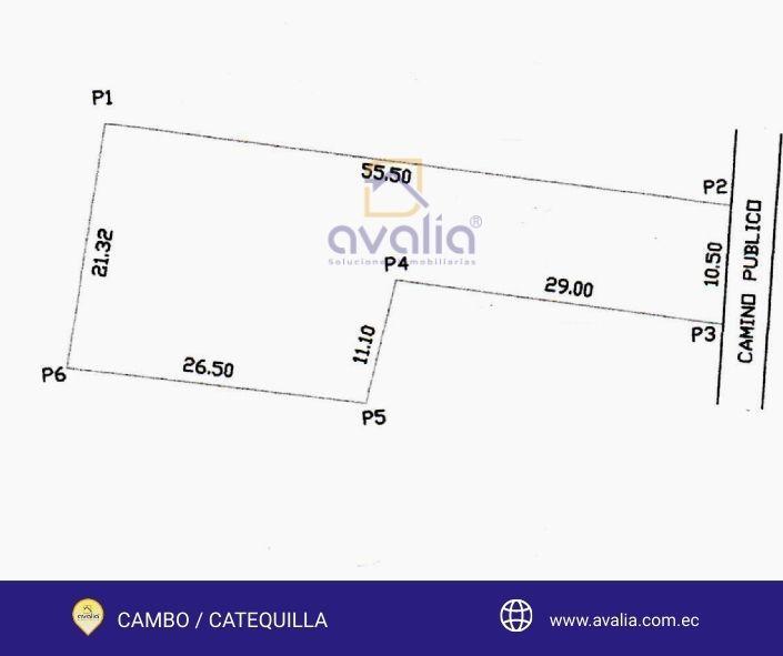 Terreno en Venta en Chambo Catequilla, La Pampa, Chimborazo — imagen 3