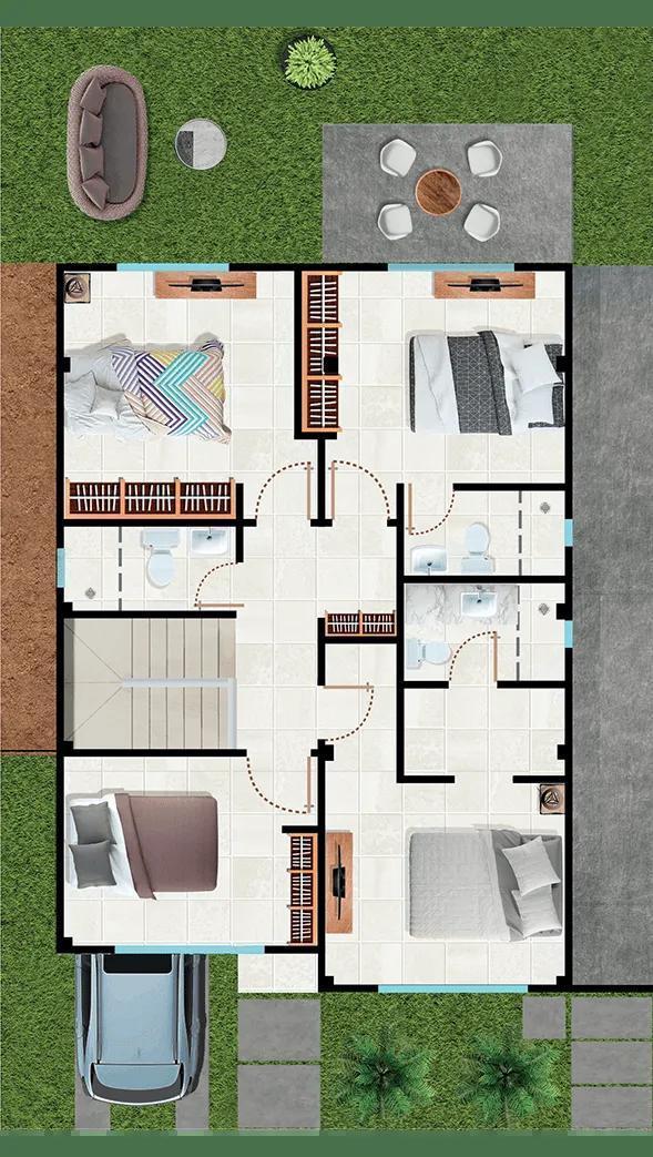 Via Samborondon Urbanizacion Vilanova Casa en Venta a Estrenar, Guayas — imagen 3