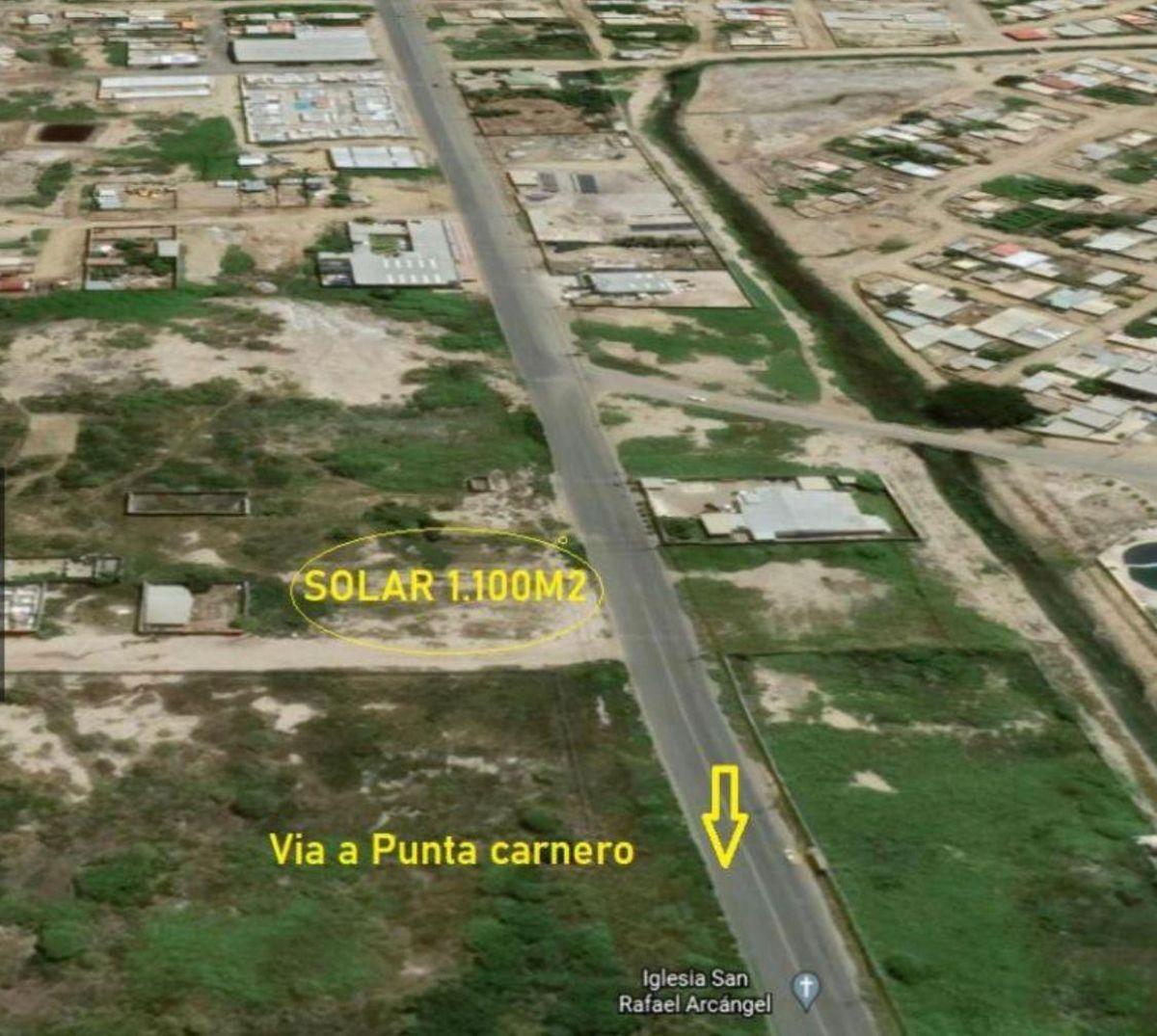 Venta de Solar Esquinero de 1.100 m² – Vía Punta Carnero, Salinas — imagen 3