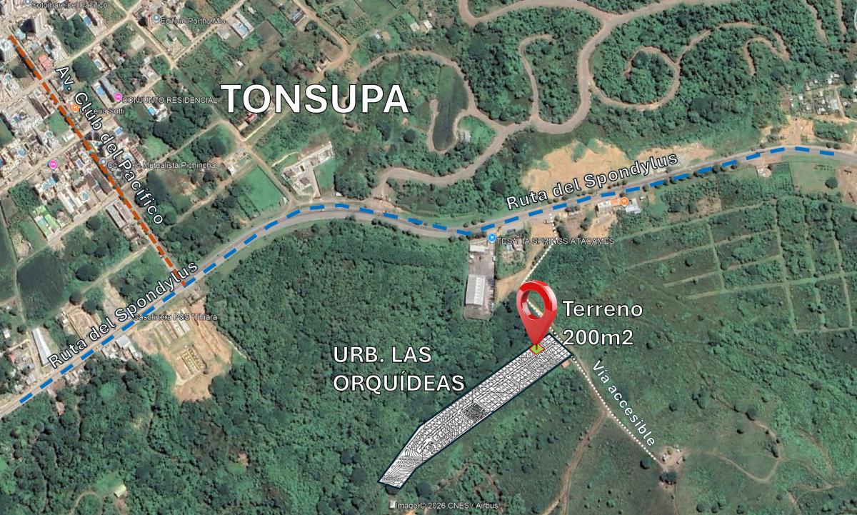 Terreno en Venta Urb. Las Orquídeas - Tonsupa — imagen 9