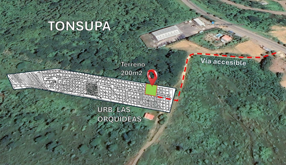 Terreno en Venta Urb. Las Orquídeas - Tonsupa — imagen 6