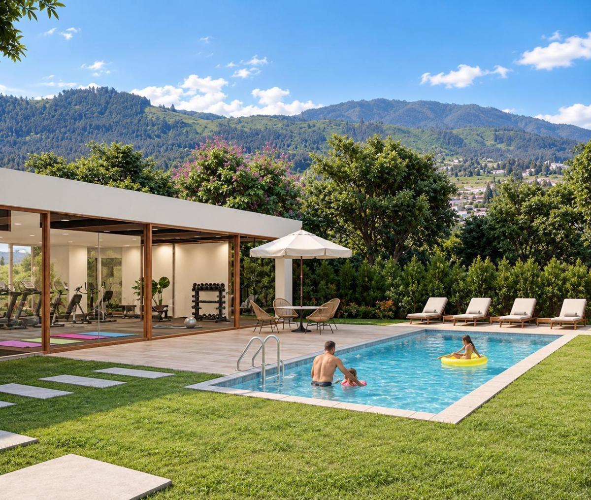 Cumbaya - Via San Patricio 104.89 m² Apartamento en Venta 2 Habitaciones Jardin 80.48 m² — imagen 6