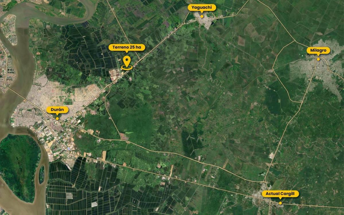 Macrolote de 258.700 m² en Venta – Km 14 Vía Durán - Yaguachi, Guayas — imagen 8