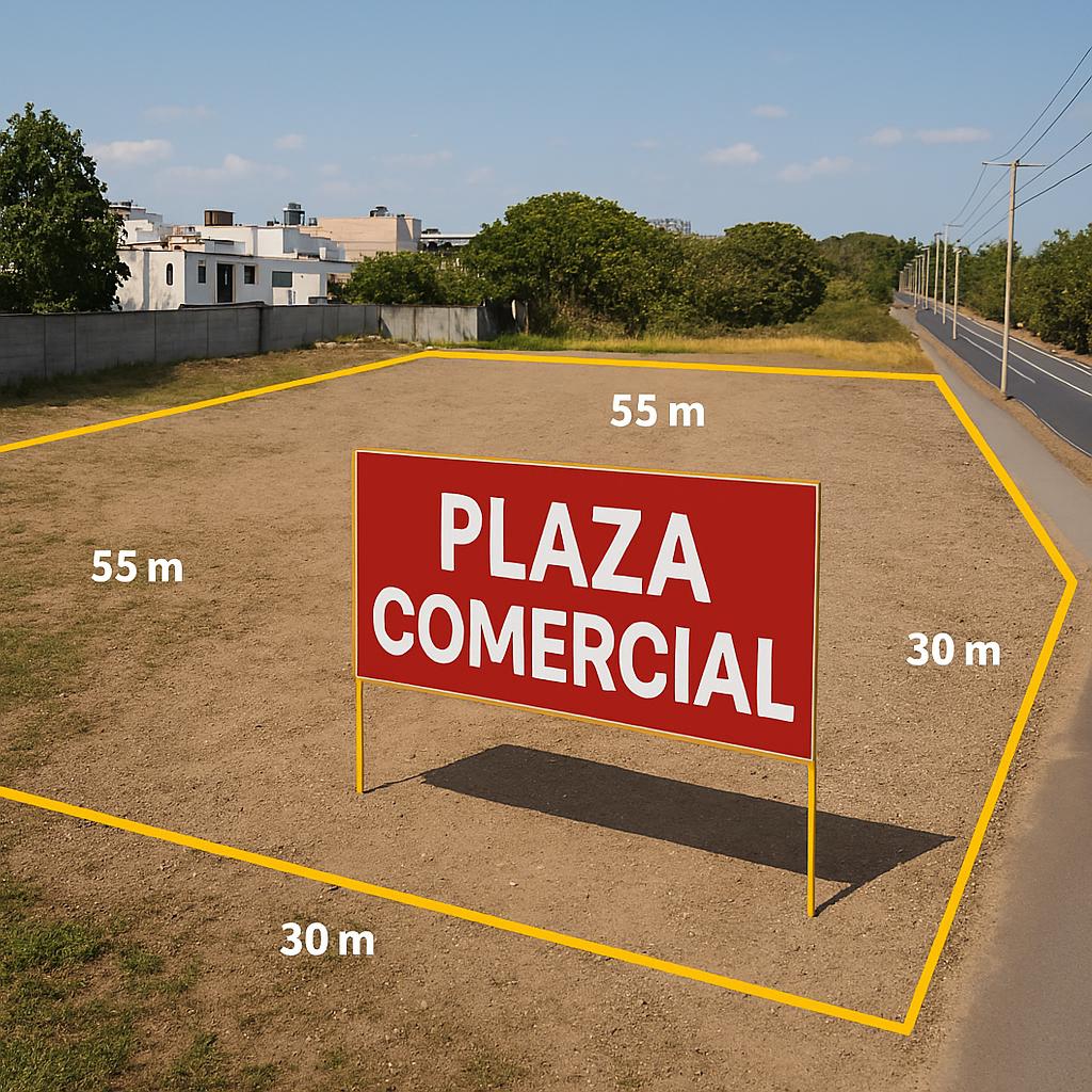 Terreno Comercial en Venta 1.650 m² - Rellenado - La Joya - Vial 1 - La Aurora, Guayas — imagen 4