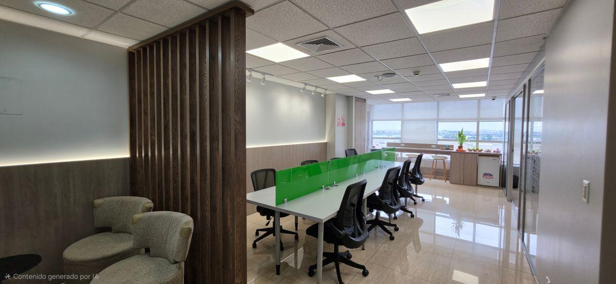 Vendo Oficina Corporativa 132 m² en Sky Building, 2 Parqueos, Vista Al Aeropuerto, Guayas — imagen 8