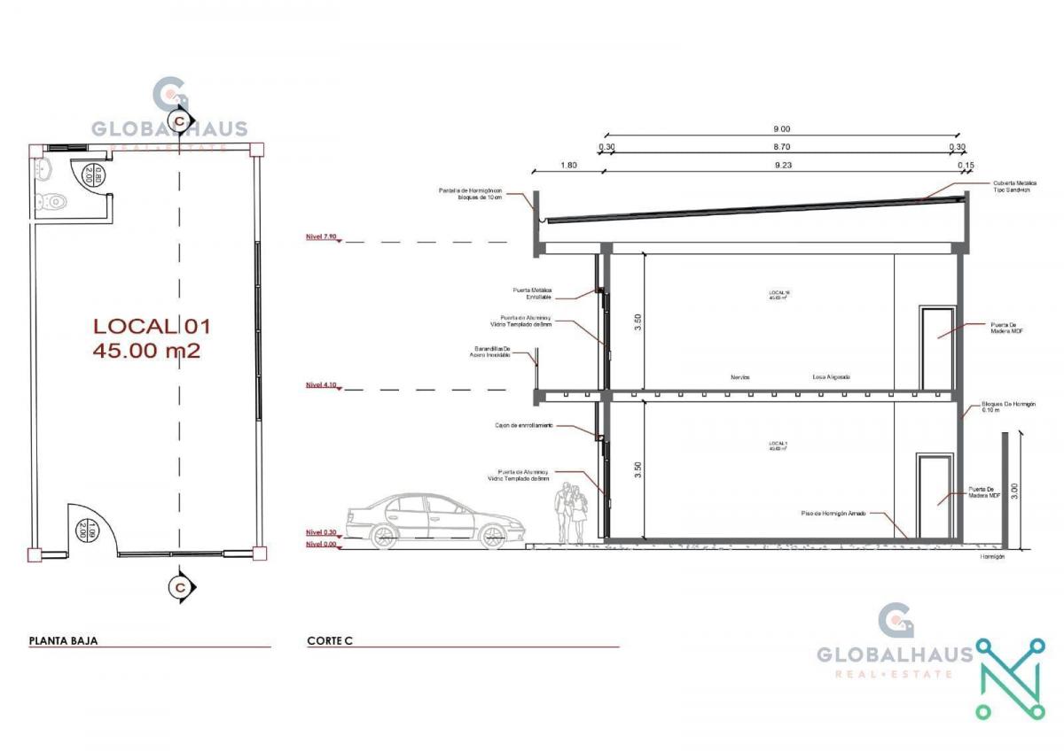 Venta Local Comercial Proyecto Plaza Nexo, Km 15 - 5 Vía Daule Mi Lote, Villa Bonita, Guayas — imagen 7