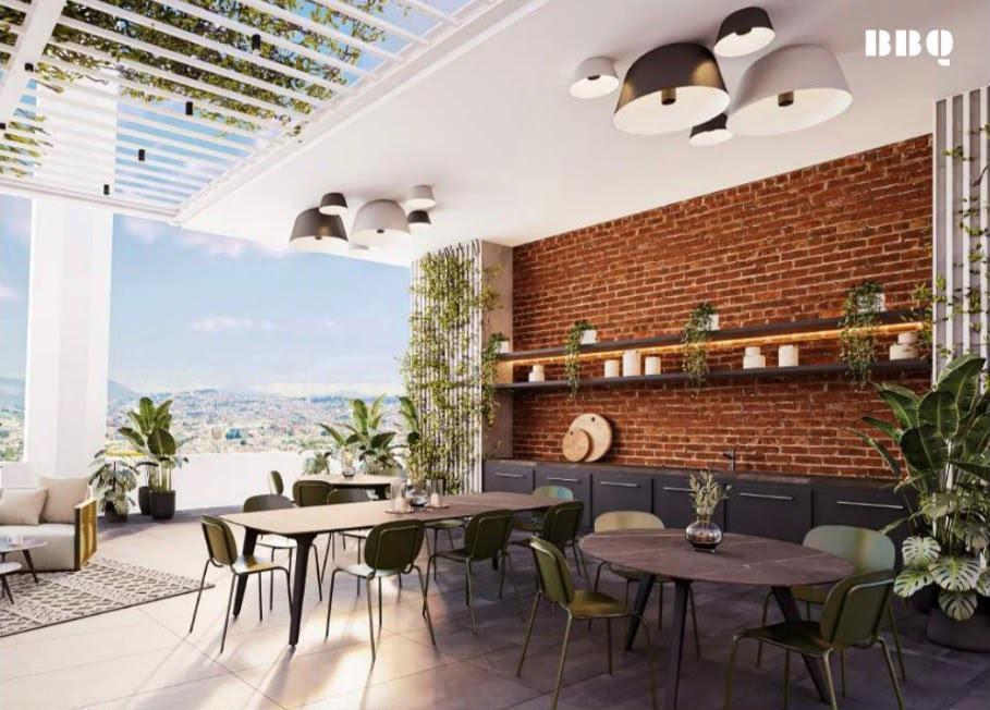 Ira Venta Estudio en Edifico Qondesa 33.64 m² Más Terraza 3.59 m² Piso 12 — imagen 7