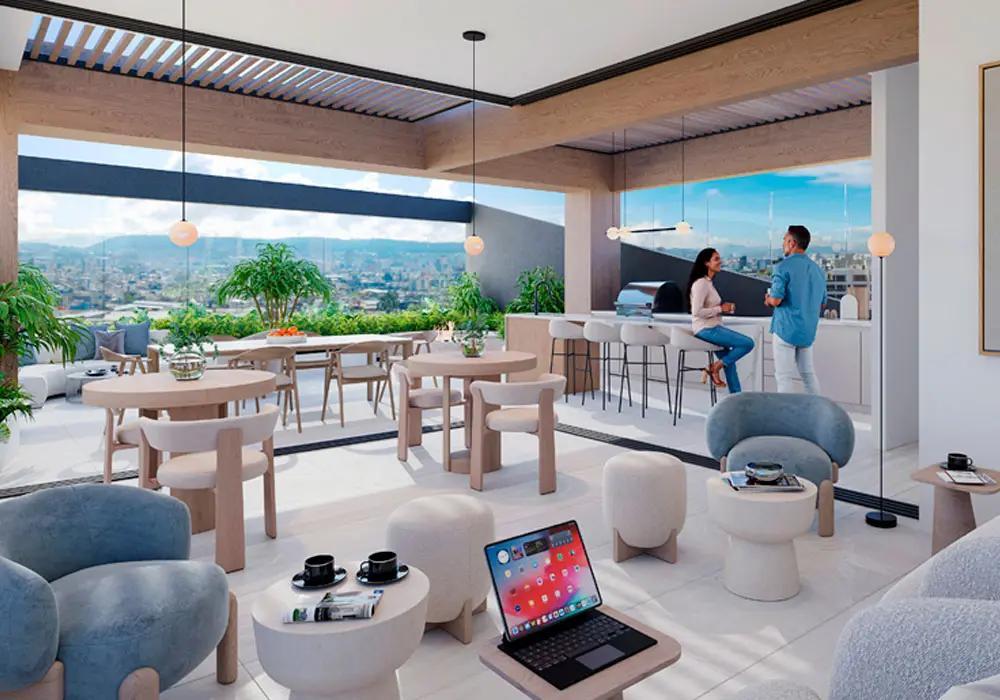 Departamento a Estrenar, 2 Dorm. con Parqueadero y Bodega, Quito Tenis — imagen 8