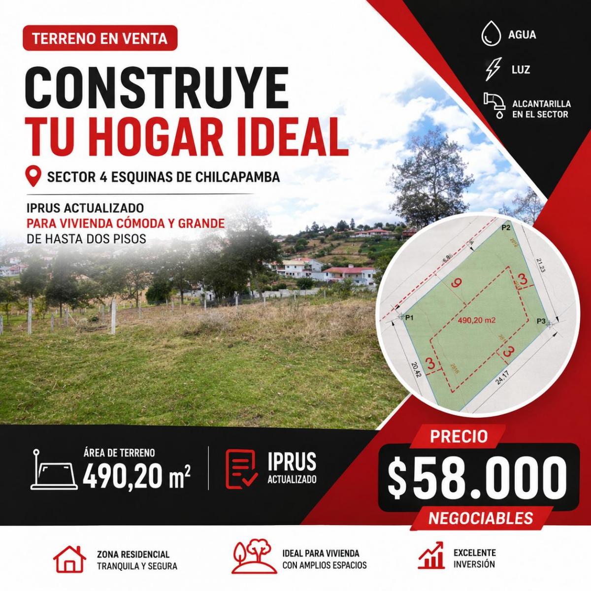 Amplio Terreno con Iprus Actualizado en Chilcapamba (T31109), Azuay — imagen 10