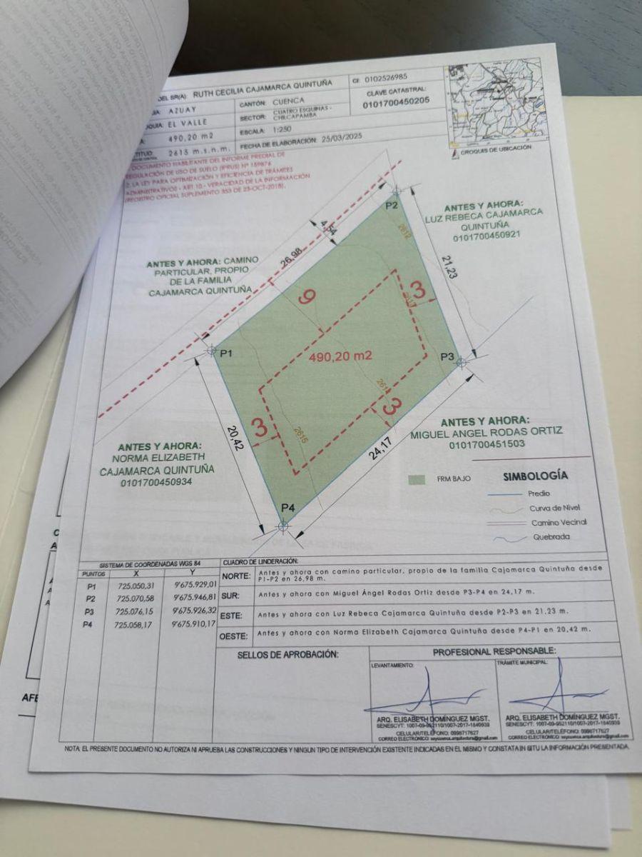 Amplio Terreno con Iprus Actualizado en Chilcapamba (T31109), Azuay — imagen 8