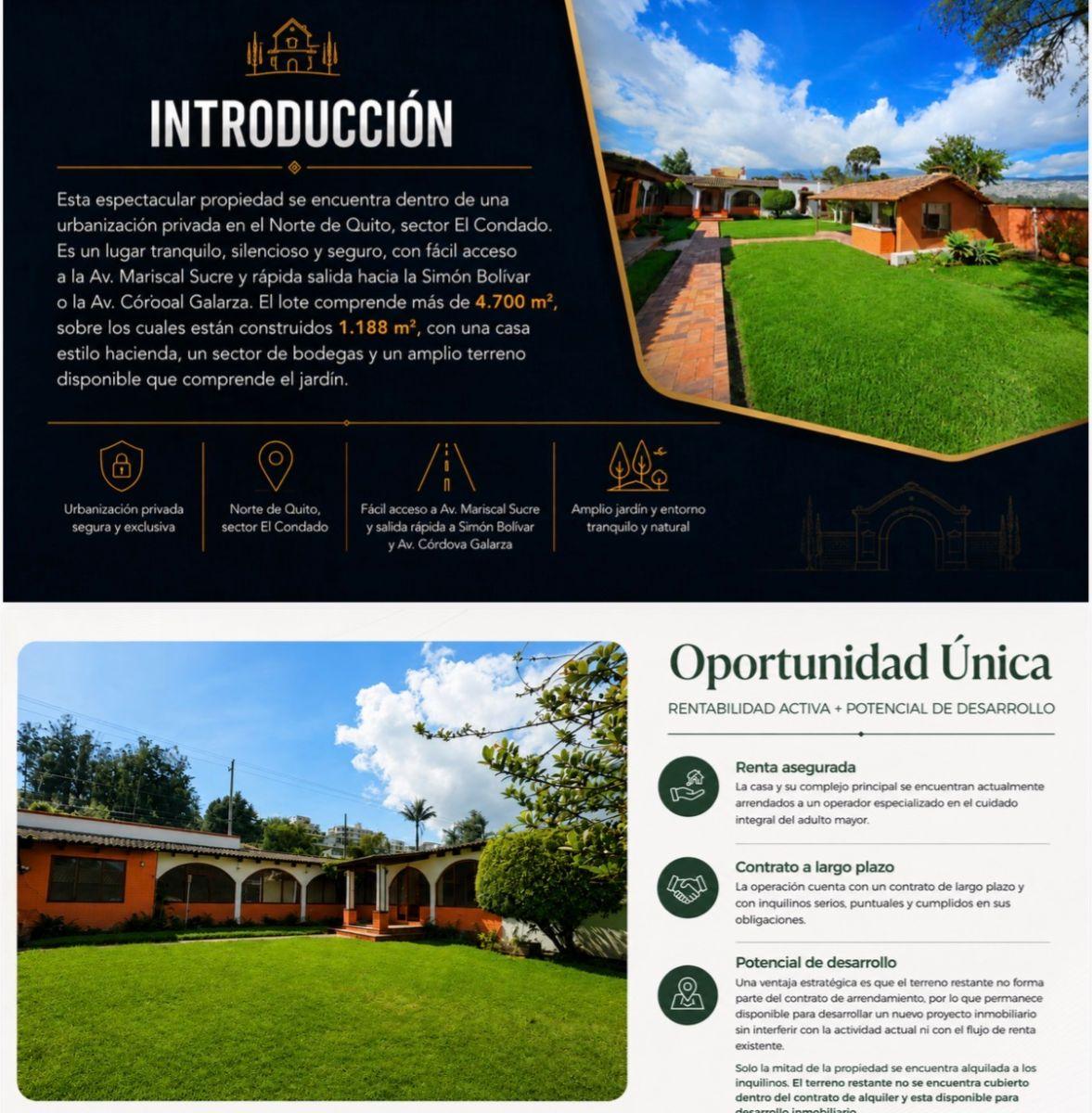 Vendo Terreno con Casa 4768 m² Ideal Inversionistas Ya Da Rentabilidad. Balcones del Norte — imagen 9