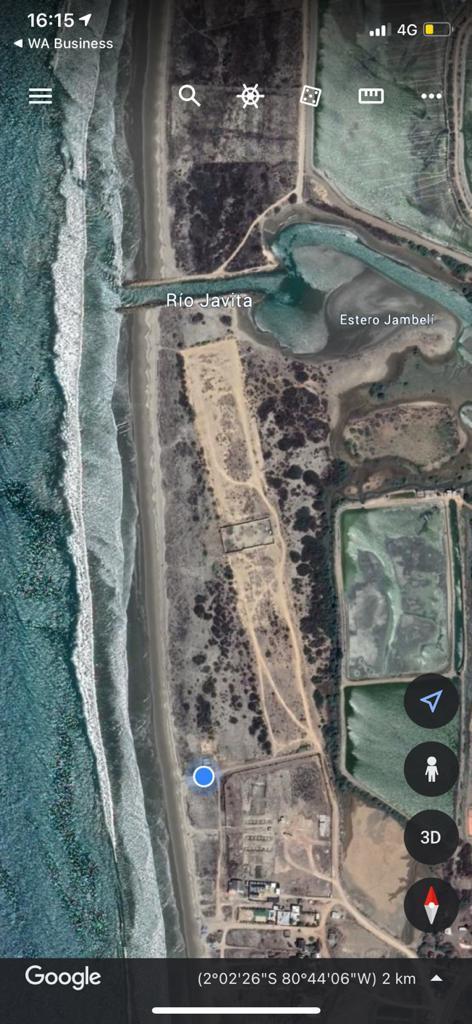 Terreno en Venta 2520 m², Beach Front en Ruta del Spondylus. Sector Jambeli. Provincia de Santa Elena — imagen 8