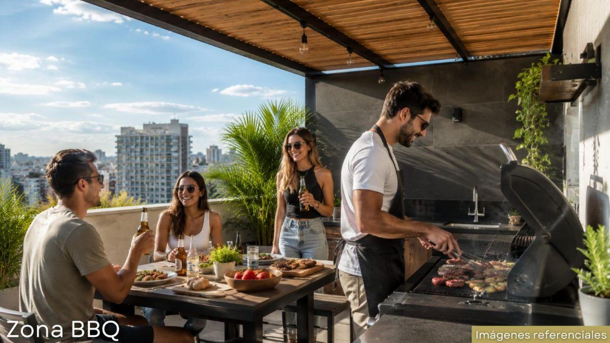 La Carolina Venta en Planos Dptos. 2 Dormit 59 m² y Estudios de 25 a 34 m², Amenidades Lujo — imagen 10