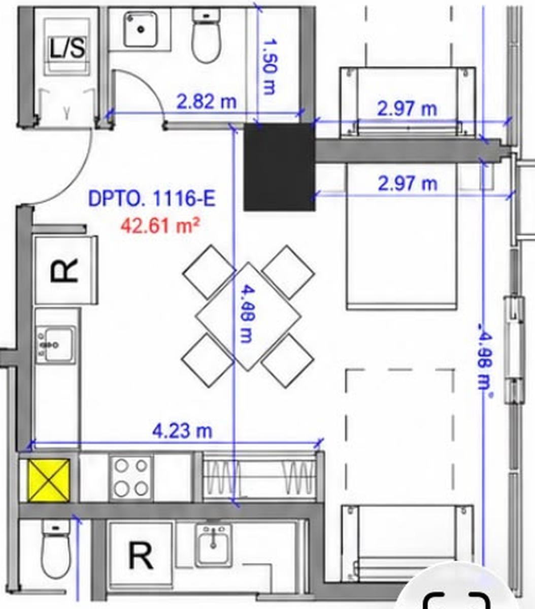 Ysh Venta | Estudio | La Carolina | Piso 11 — imagen 8