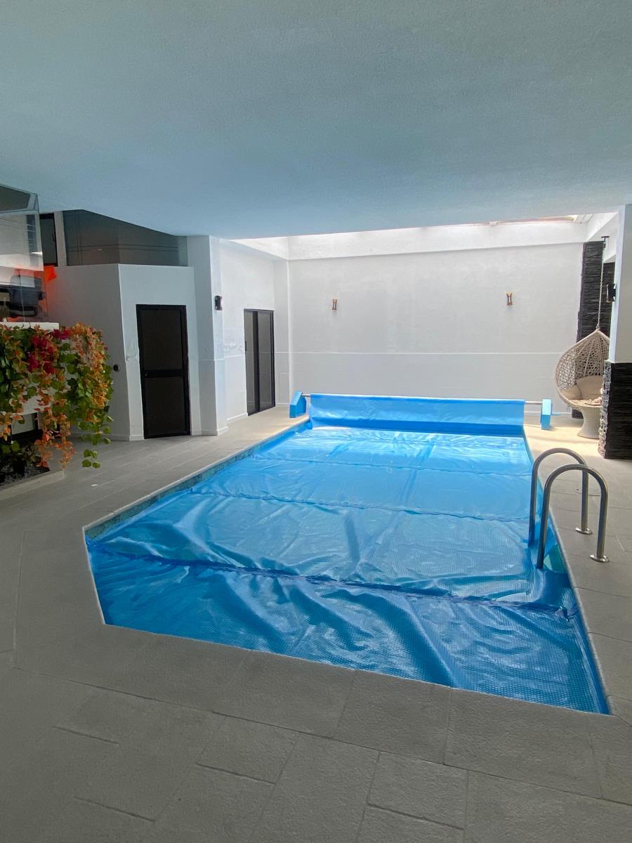 Santa Lucia: 4 Dorm, Piscina, Sauna, Área de Juegos. Urbanizacionpaseo San Francisc — imagen 9