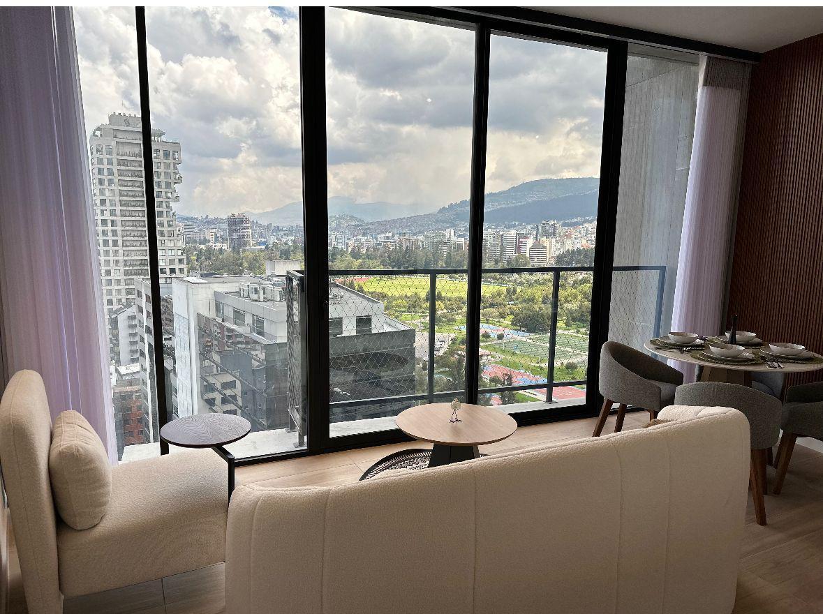 Departamento de Lujo en Venta La Carolina Quito 2 Dorm. — imagen 4