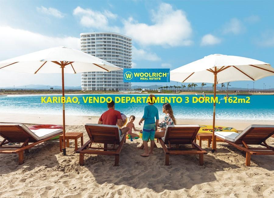 Vendo Departamento en Karibao, 3 Dorm c/u Bano, Vista Al Mar, 178 m², Guayas — imagen 10