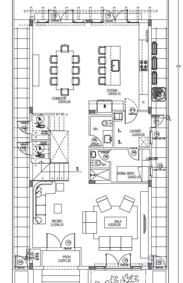 Venta de Casa en Proyecto en Samborondón - La Urb. Aires Norte 4 Habitaciones. G. P. Guayas — imagen 8