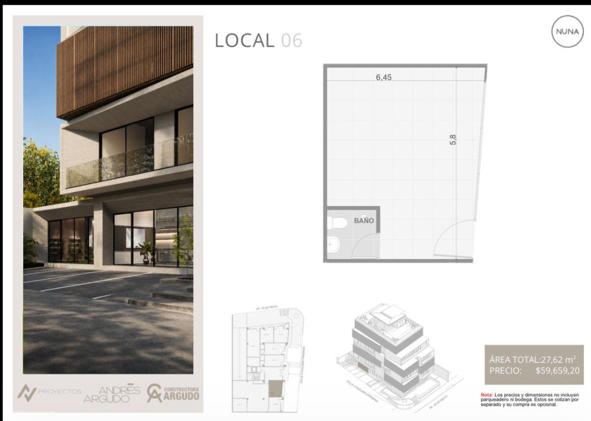 Local/oficina en Preventa en Cuenca, en La Av 24 de Mayo, Azuay — imagen 10