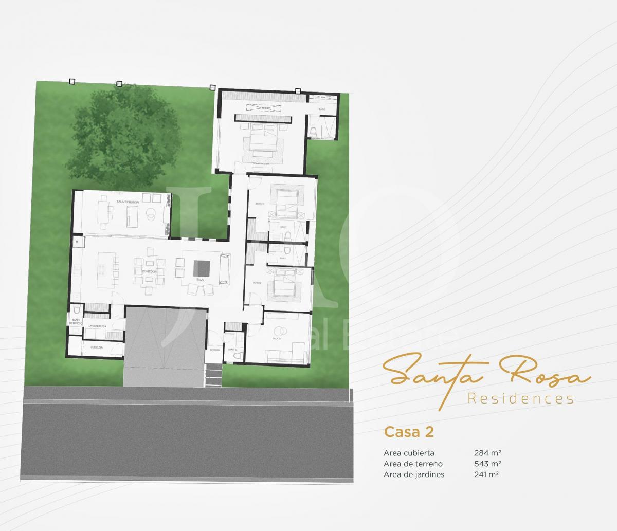 Santa Rosa Residences — Casas en Una Planta | Dentro de Urbanización Privada — imagen 8