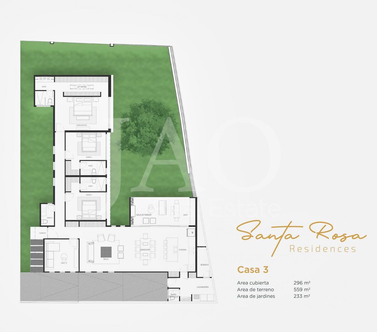Santa Rosa Residences — Casas en Una Planta | Dentro de Urbanización Privada — imagen 6
