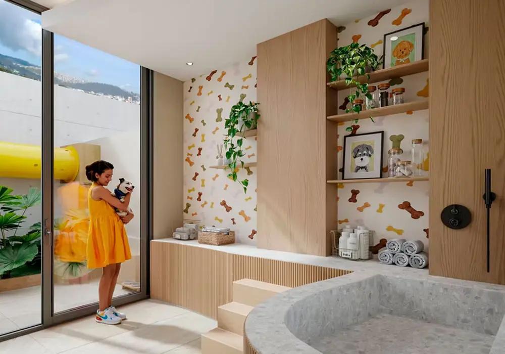 Departamento a Estrenar, 3d con Patio Privado, 2 Parqueaderos y Bodega, Quito Tenis — imagen 4