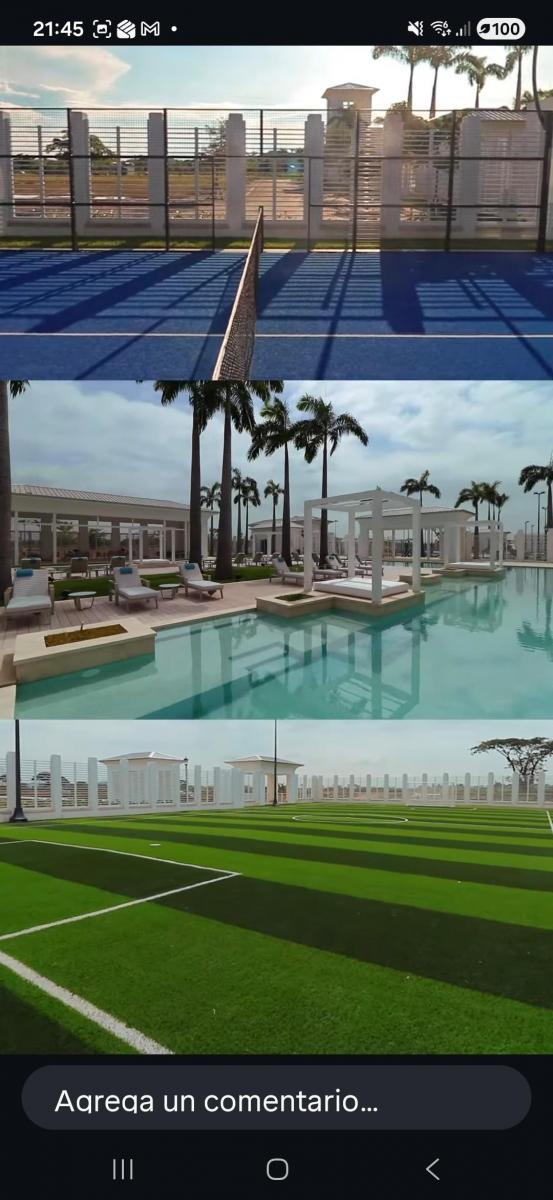 Terreno Esquinero en Venta. Urbanización Parques de Batan, Vía Samborondon Km 8.5, Guayas — imagen 6