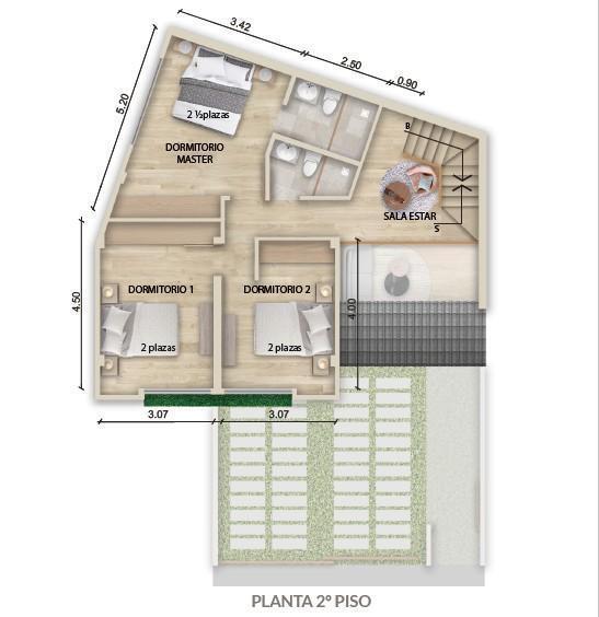 Casa de Estreno en Tumbaco | 97 m² | Tasa Vip 4.99% | Entrega 2026 — imagen 6