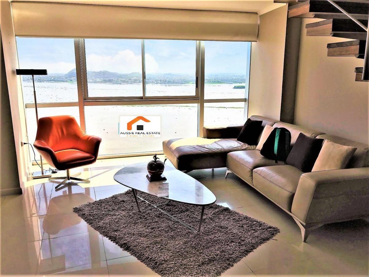 Riverfront, Vendo Penthouse Tipo Loft, Vista Al Rio, 1 Dorm, 2 Baños. Guayas — imagen 9