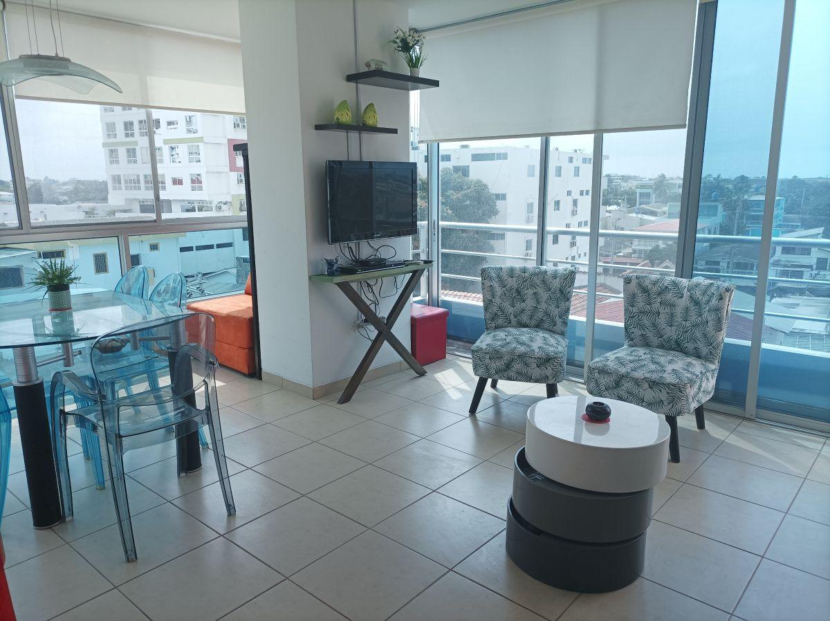 Malecón Salinas, Vendo Departamento 2 Dorm., Edificio con Recepción Guardia, Piscina, Terraza — imagen 9