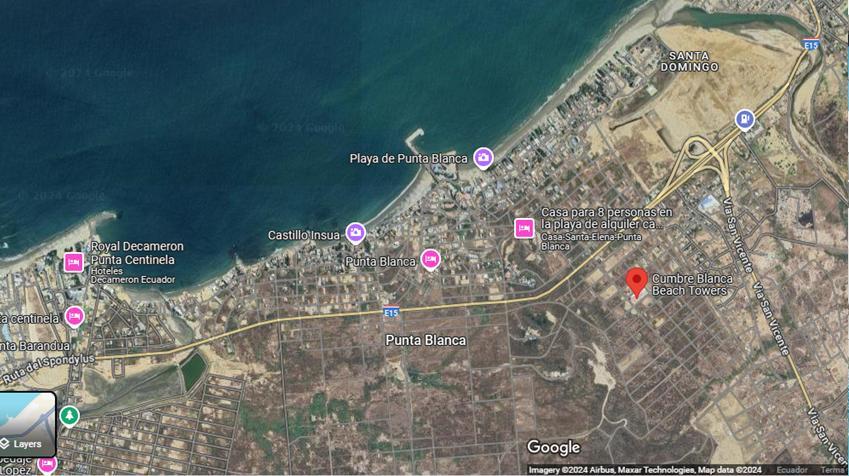Departamento en La Playa de Lujo en Venta Punta Blanca Santa Elena — imagen 8