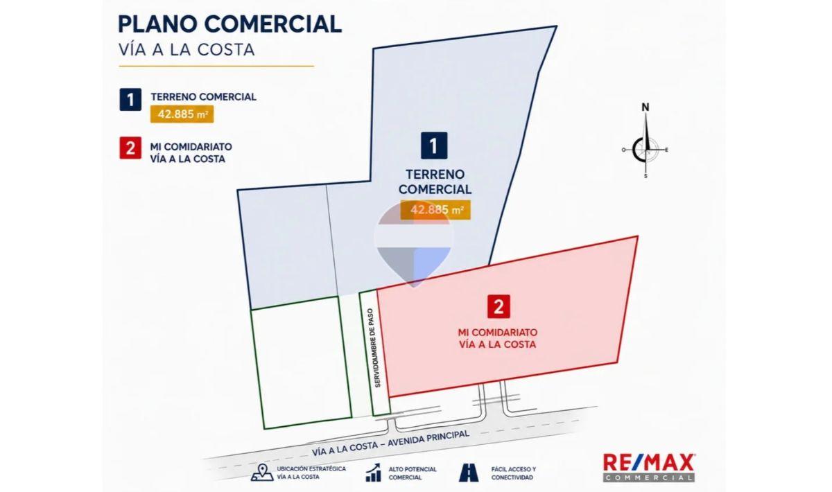 Terreno Comercial en Venta, Km. 13 Vía a La Costa - A. Berrones, Guayas — imagen 4