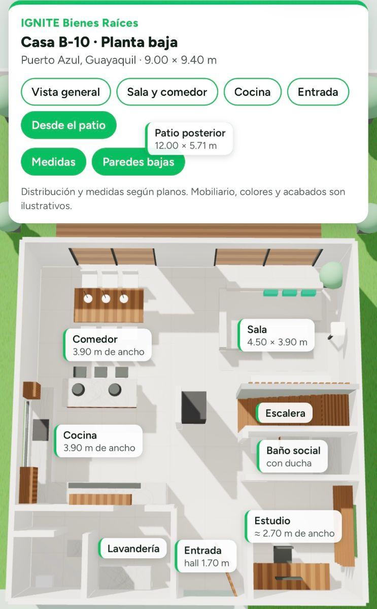 Proyecto de Casa en Venta en Puerto Azul (Cerca de La Iglesia), Guayas — imagen 9